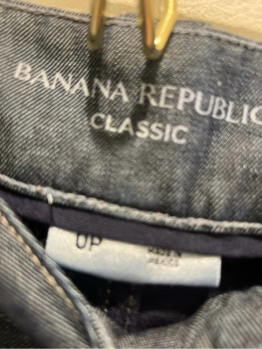Vintage Banana Republic Classic Chambray Gaucho Bermuda Shorts Sailor Waist 0P